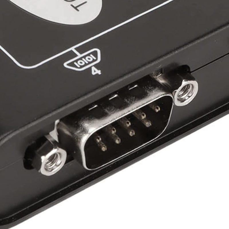4 Port USB to RS232 Serial Adapter Hub with COM Port Retention Plug and Play for Windows 10 8 7 - Image 5