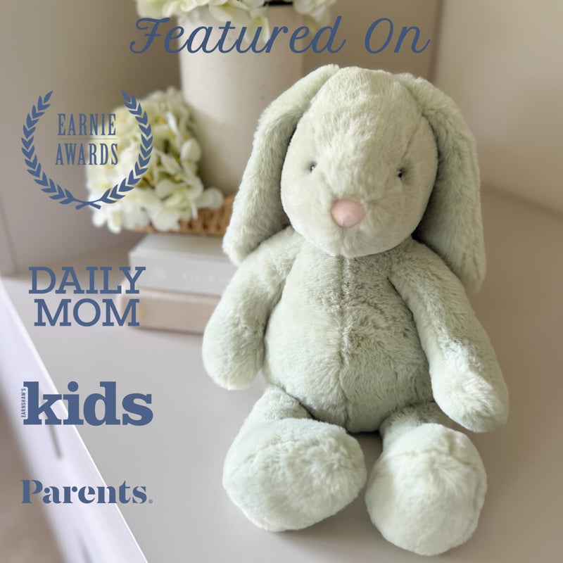 MON AMI Chloe The Bunny 13-Inch Stuffed Rabbit for Boys & Girls | Soft Bunny Plush Toy | Easter Snuggle Companion | Nursery DÃ©cor | Gift for All Ages - Image 5