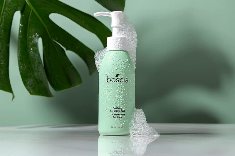 boscia Purifying Cleansing Gel - Vegan, Cruelty-Free, Natural and Clean Skincare | Daily Natural Purifying Deep Cleansing Gel Face Cleanser, 5 fl oz - Image 4