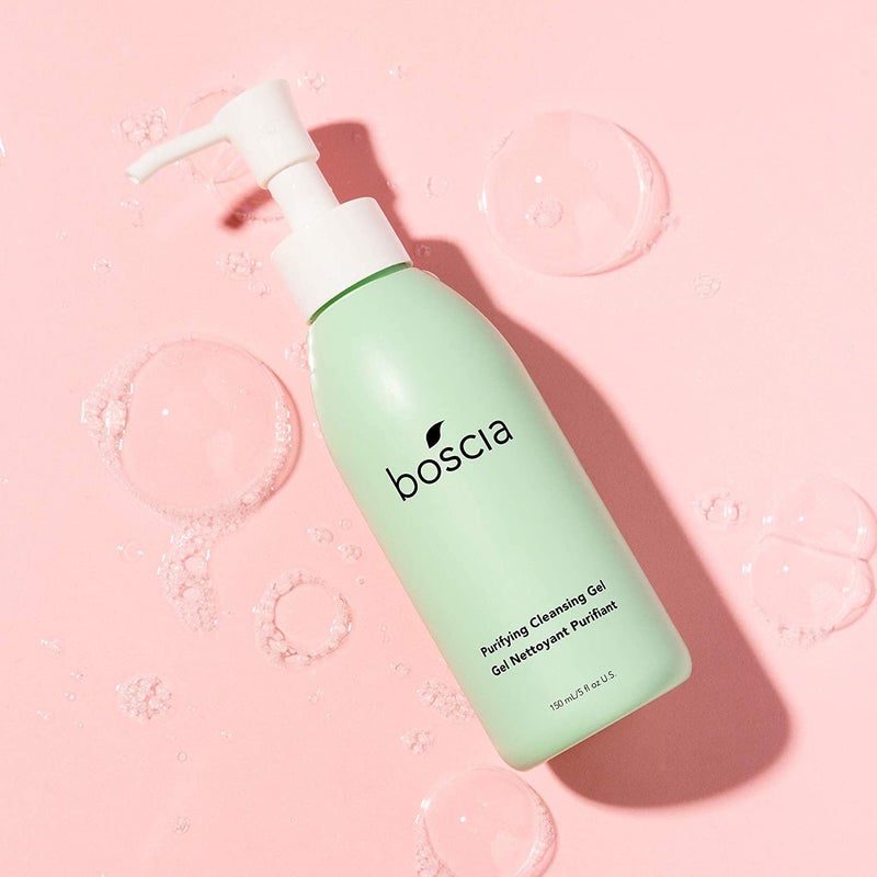 boscia Purifying Cleansing Gel - Vegan, Cruelty-Free, Natural and Clean Skincare | Daily Natural Purifying Deep Cleansing Gel Face Cleanser, 5 fl oz - Image 3