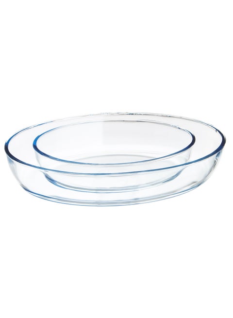 2-Piece oval Oven Trays Set