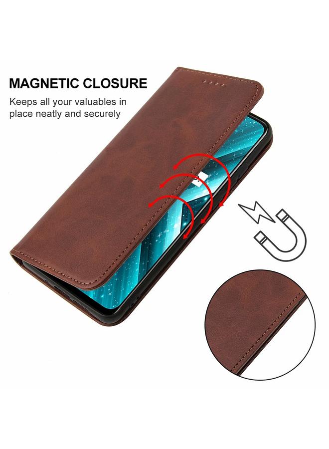 erorex Case For Realme X3 SuperZoom Magnetic Closure Leather Phone Case - Image 5