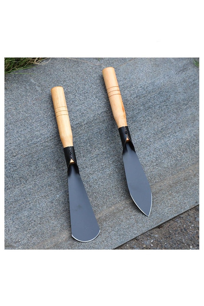 HOMESTAR Gardening Hand Tool with,Gardening Hand Trowel，Manganese Steel Garden Trowel ，Garden Trowel ，Ideal for Soil Planting, Digging, Transplanting (2pck) - Image 2