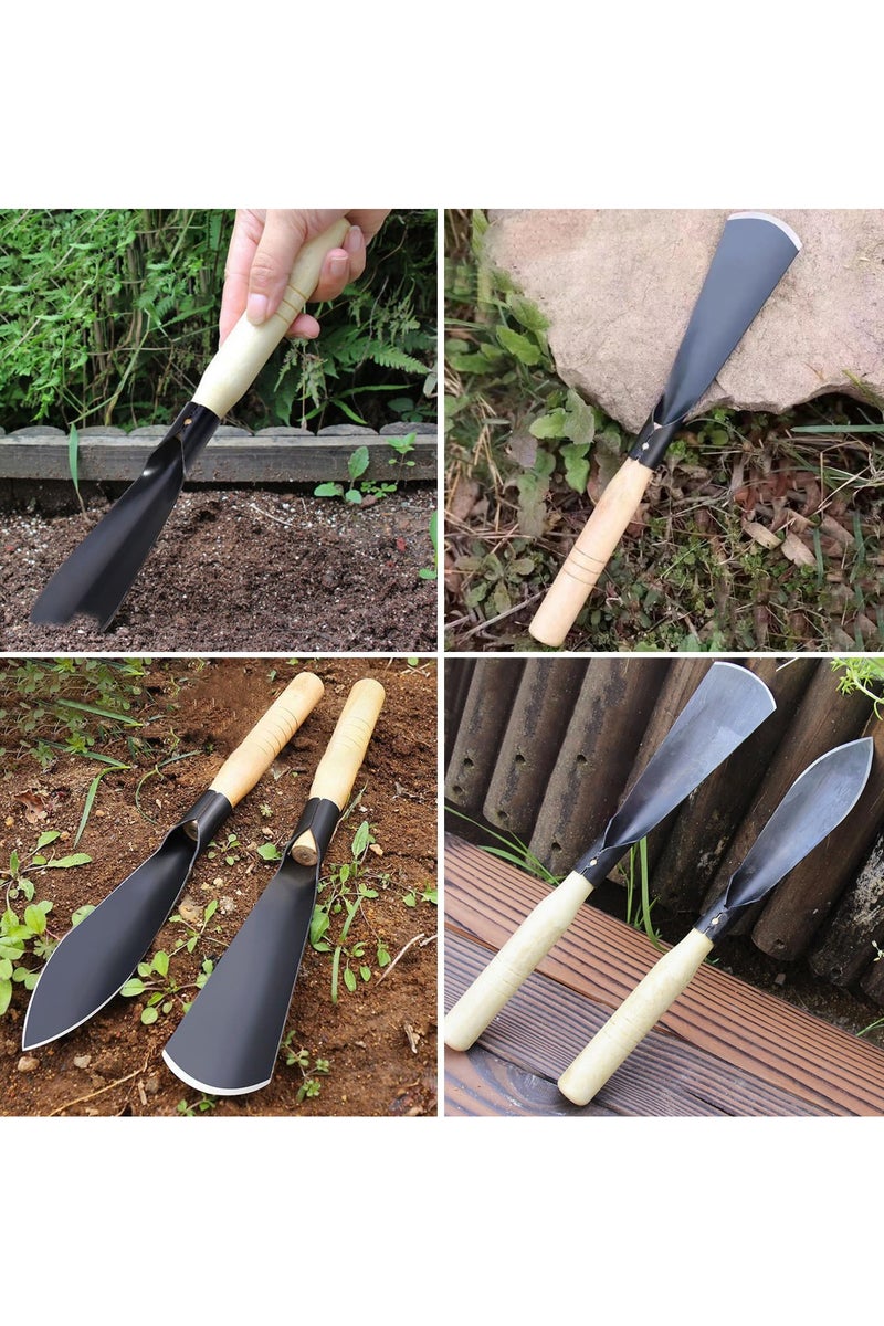 HOMESTAR Gardening Hand Tool with,Gardening Hand Trowel，Manganese Steel Garden Trowel ，Garden Trowel ，Ideal for Soil Planting, Digging, Transplanting (2pck) - Image 5