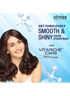 Streax Professional Vitariche Care Smooth And Shine Masque, Fresh Fragrance For Dry Hair Type, 200G,1 Count  - Image 2