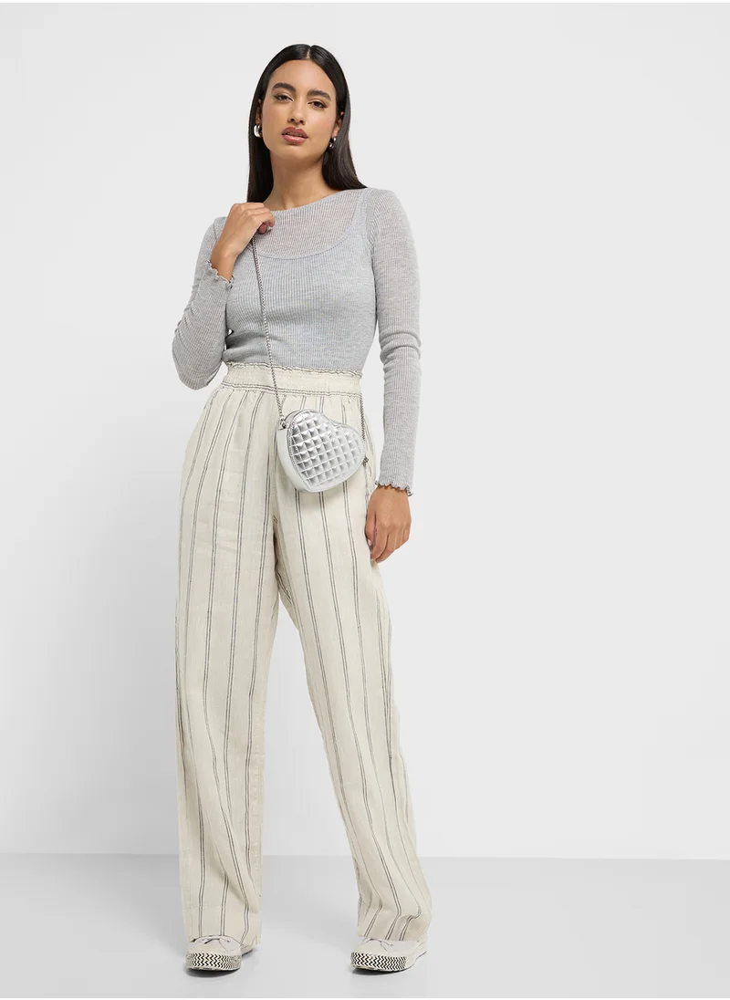 ريبلز مع نمشي LADIES LINEN TROUSER