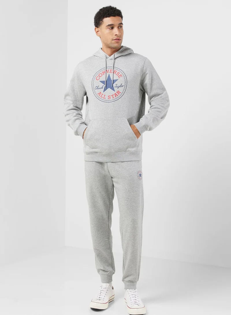 CONVERSE Standard Fit Center Front Large Chuck Patch Sweatpants