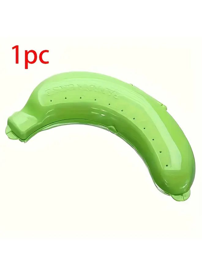 Nordic Pink Banana Protector Container Durable Plastic Food Storage Box For Travel Picnic Camping - Image 5