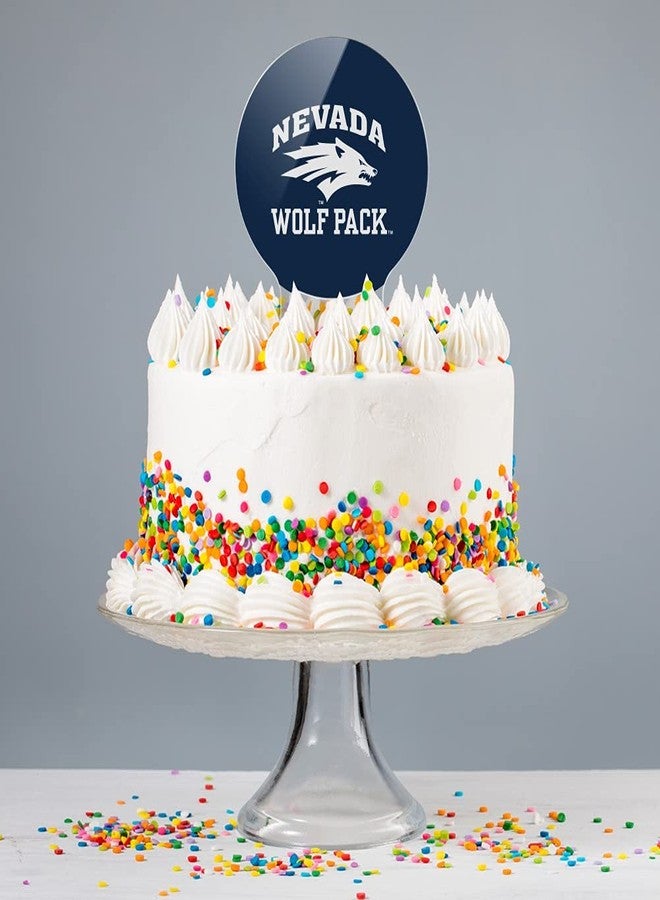 GRAPHICS & MORE Acrylic University of Nevada, Reno Wolf Pack Cake Topper Party Decoration for Wedding Anniversary Birthday Graduation - Image 4