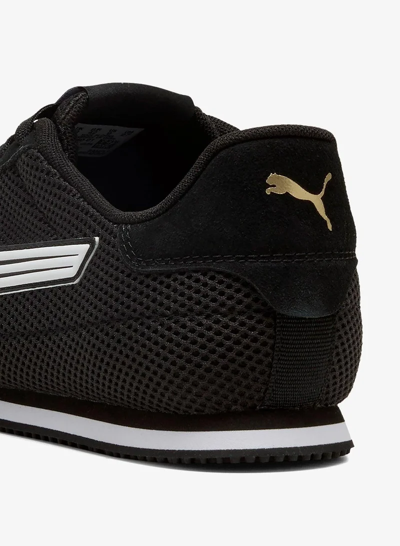 Puma PUMA Black-PUMA White St Track Sneakers for Women | Best Price UAE