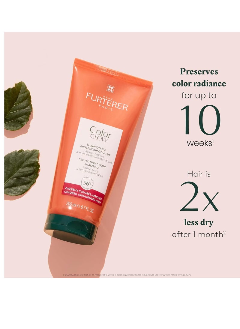 Rene Furterer Rene Furterer Color Glow Protecting Color Shampoo - Amino Acids & Lemon Essential Oil  - Image 2