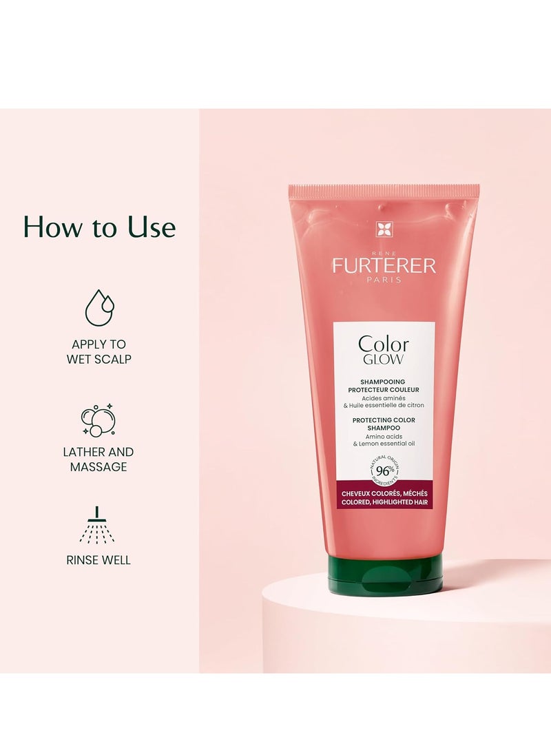Rene Furterer Rene Furterer Color Glow Protecting Color Shampoo - Amino Acids & Lemon Essential Oil  - Image 5