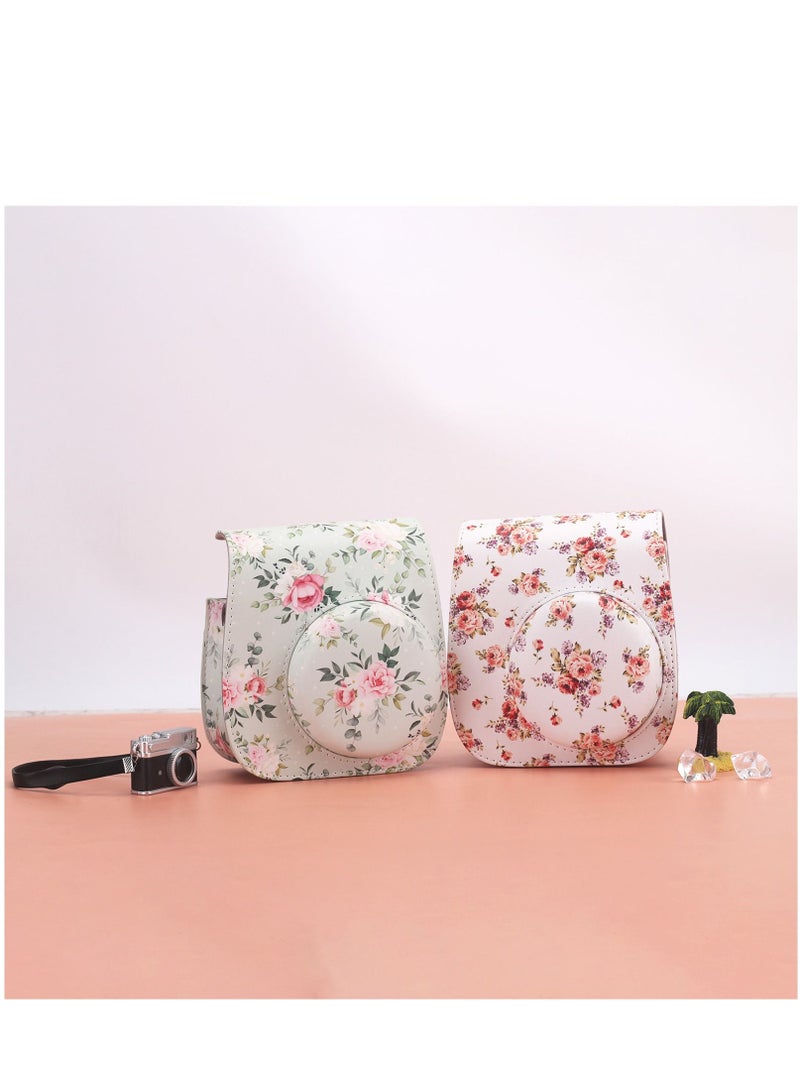 Protective Case Compatible with Fujifilm Instax Mini 12/11/8/9 Instant Film Camera with Accessory Pocket and Adjustable Strap - Image 5