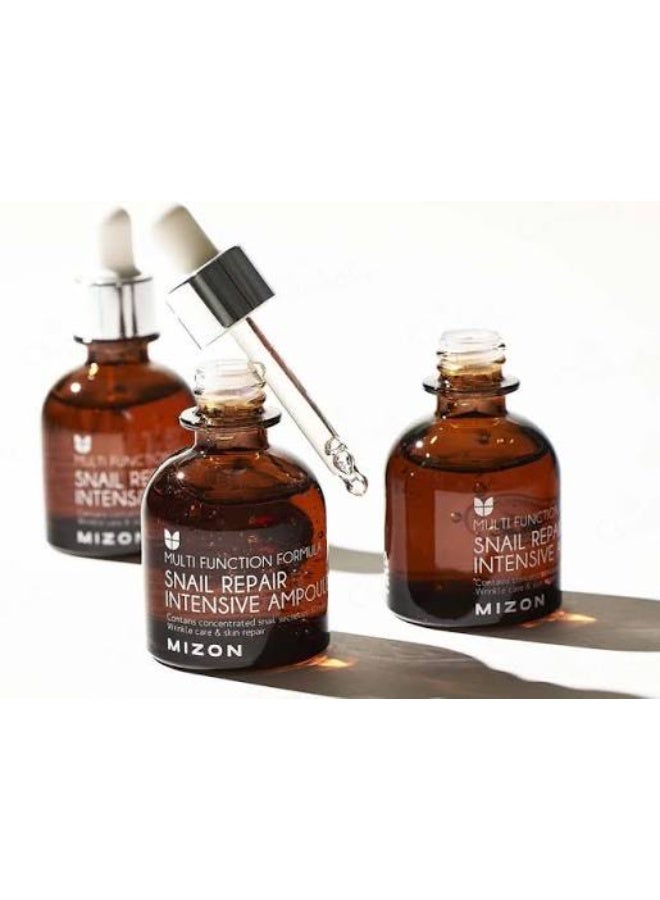 Mizon Multi Function Formula Snail Repair Intensive Ampoule 30ml - Image 4