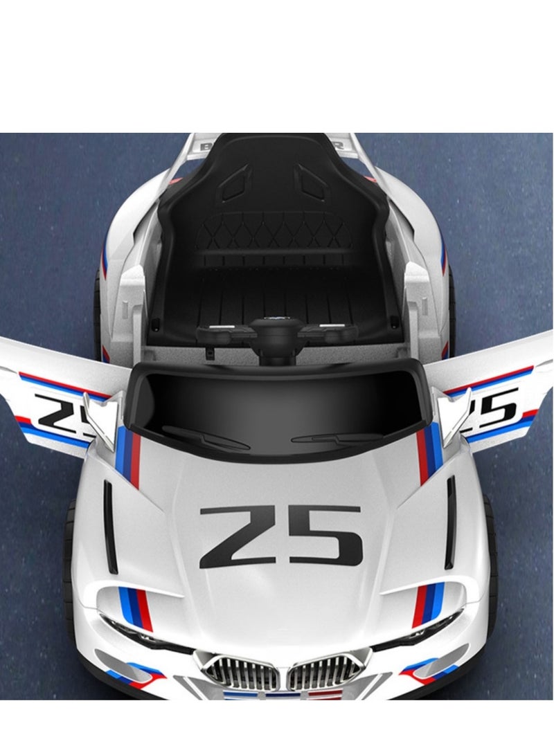 بينغ جنرال مركبات كهربائية للأطفال، سيارات لعب آلية، سيارة كهربائية للأطفال مع جهاز تحكم عن بعد، سيارة لعبة للأطفال، سيارة كهربائية بيضاء - Image 3