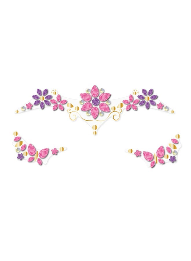 Avenir Face Gems - Flowers |Products designed for application on the face are made from skin-friendly materials to avoid | designed for children aged 3+ - Image 3