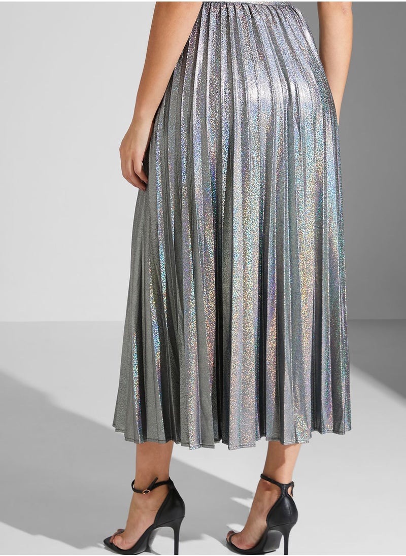 Ella Limited Edition - Shimmer Pleated Skirt - Image 1