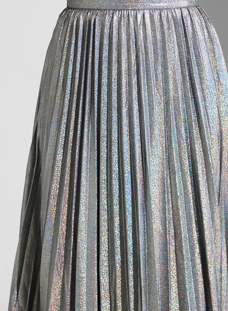 Ella Limited Edition Shimmer Pleated Skirt