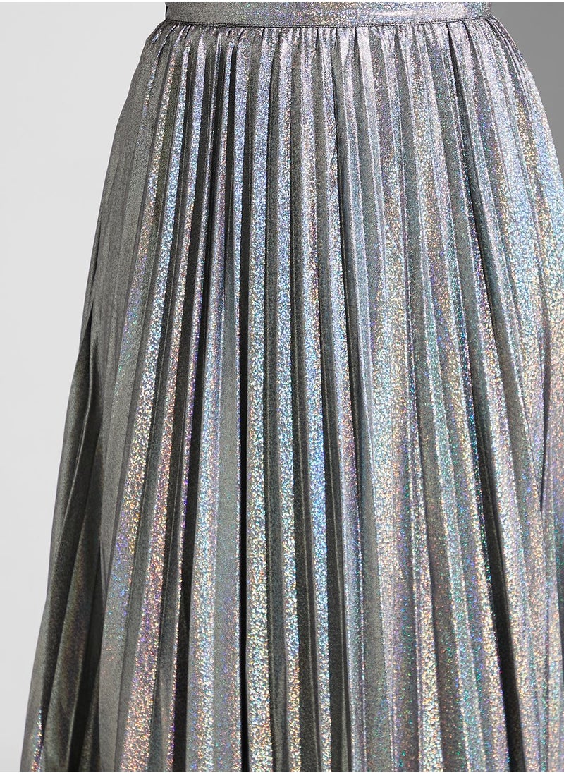 Ella Limited Edition - Shimmer Pleated Skirt - Image 1