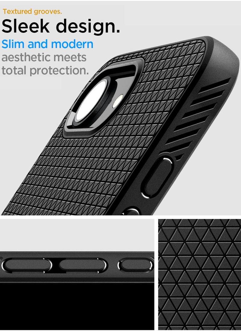 Spigen Liquid Air for iPhone 16E Case Cover (2025) - Matte Black  - Image 5