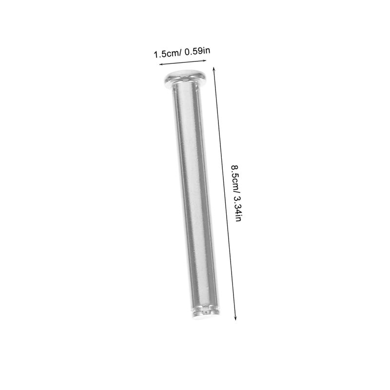 Cabilock 5pcs Stainless Steel Pallet Rack Positioning Retaining Flat Groove Cylindrical Clips for Heavy Duty Racking and Scaffold Applications - Image 2