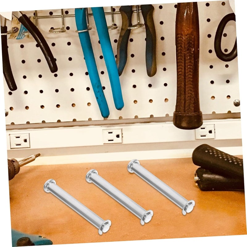Cabilock 5pcs Stainless Steel Pallet Rack Positioning Retaining Flat Groove Cylindrical Clips for Heavy Duty Racking and Scaffold Applications - Image 5