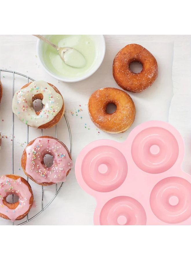 قالب سيليكون رمادي للدونات، صينية خبز غير لاصقة لأجهزة قلي الهواء والأفران - Image 5