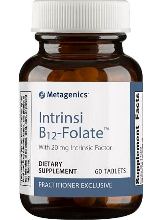 Metagenics Intrinsib12 Folate™ Healthy Nervous System Function  Cardiovascular Health*  60 Servings - Image 1