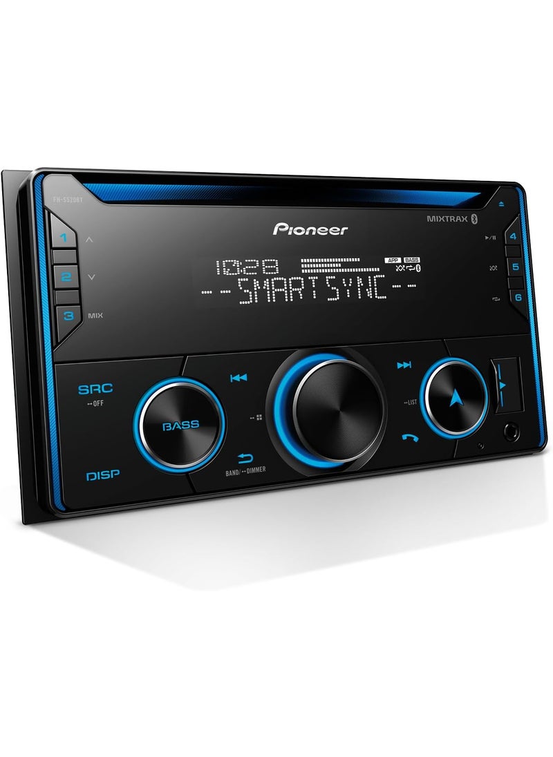 Pioneer Pioneer FHS520BT Audio CD Receiver and Bluetooth Car Stereo  Double Din Amazon Alexa and Enhanced Audio Functions  - Image 1