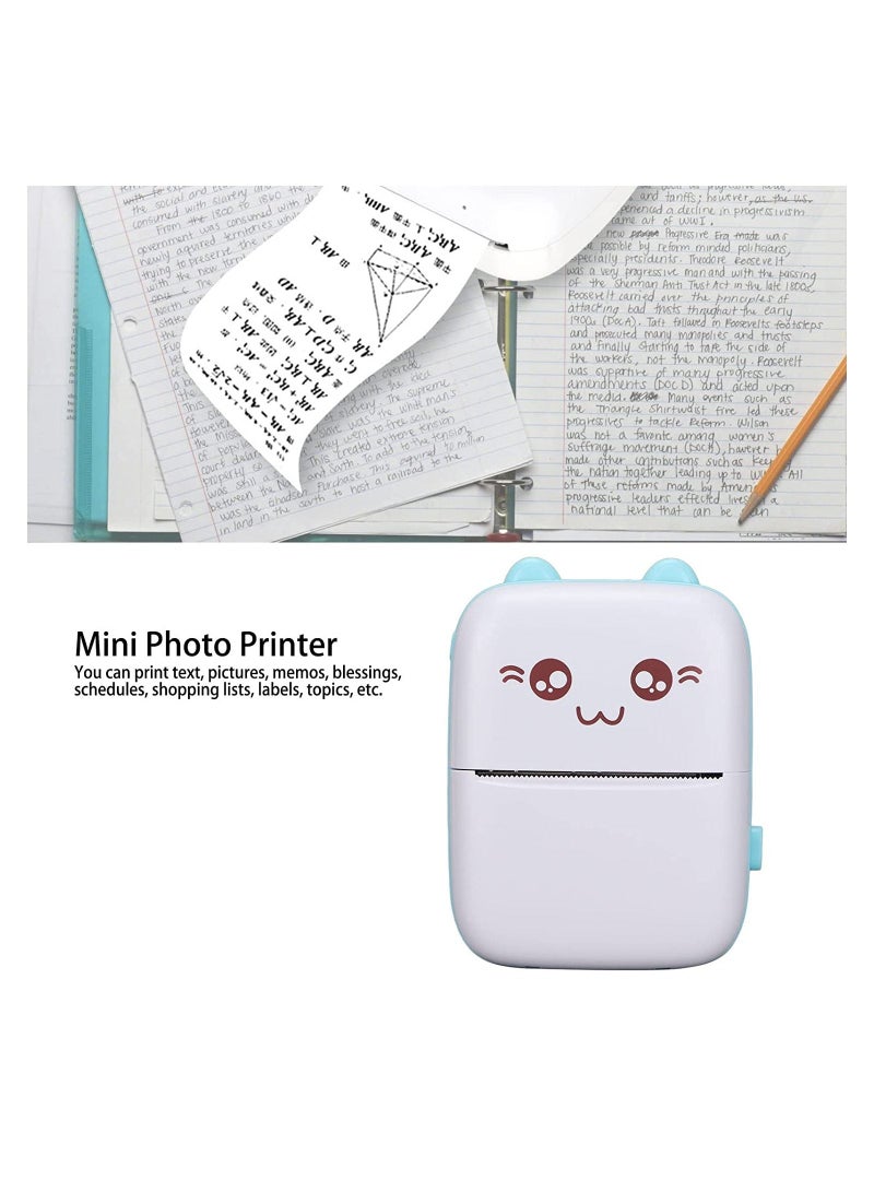 Mini Portable Thermal Printer – Inkless Bluetooth Printer for Android & iOS App | Compact Wireless Printer for Photos, Notes, To-Do Lists, Study, Home, Office & Gifting – Ideal for Kids, Students, and Professionals - Image 4
