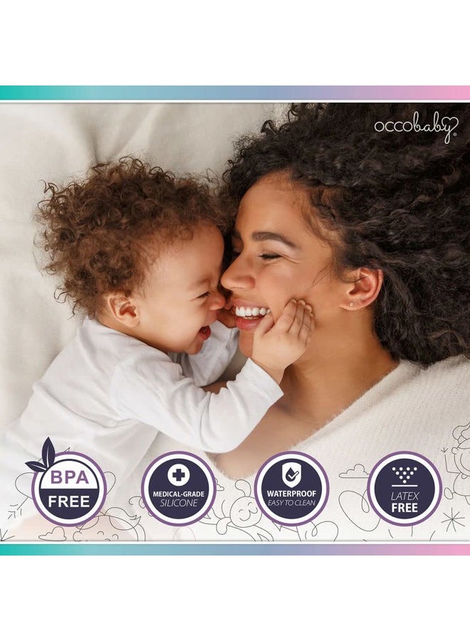 OCCObaby Baby Nasal Aspirator - 2 PK Baby Nose Suction Kit- Battery Operated Baby Nose Cleaner and Manual Baby Nose Sucker for Newborns, Infants and Toddlers - Congestion Relief for Babies - Image 3