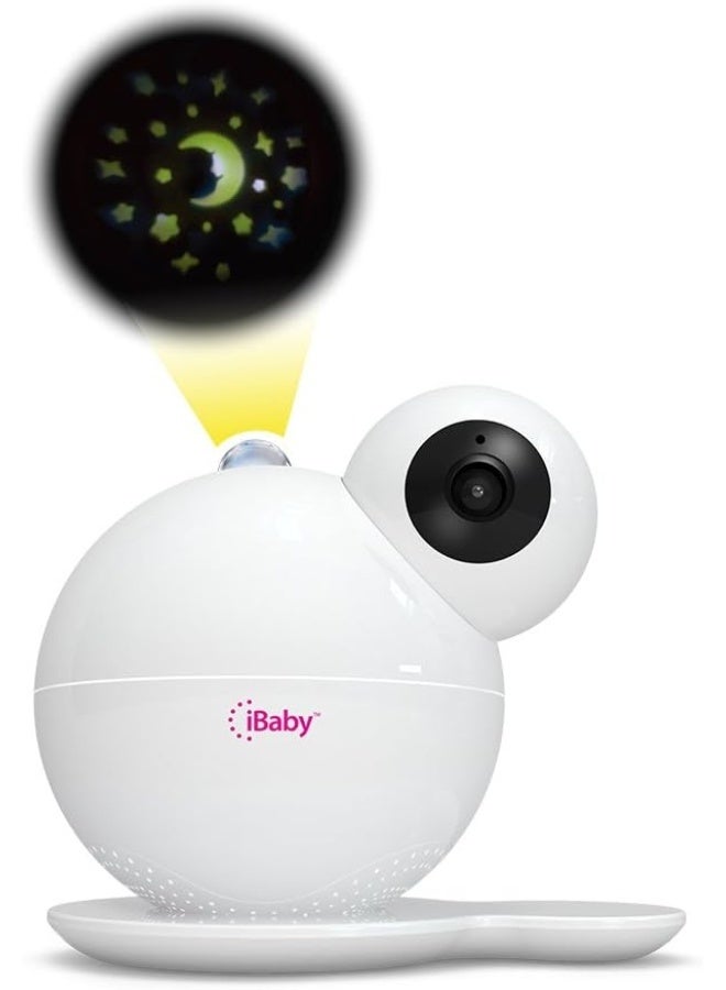 iBaby Smart WiFi Baby Monitor, 1080P Full HD Camera, Temperature and Humidity Sensors, Motion and Cry Alerts, Moonlight Projector, Remote Pan and Tilt with Smartphone App for Android and iOS - Image 1