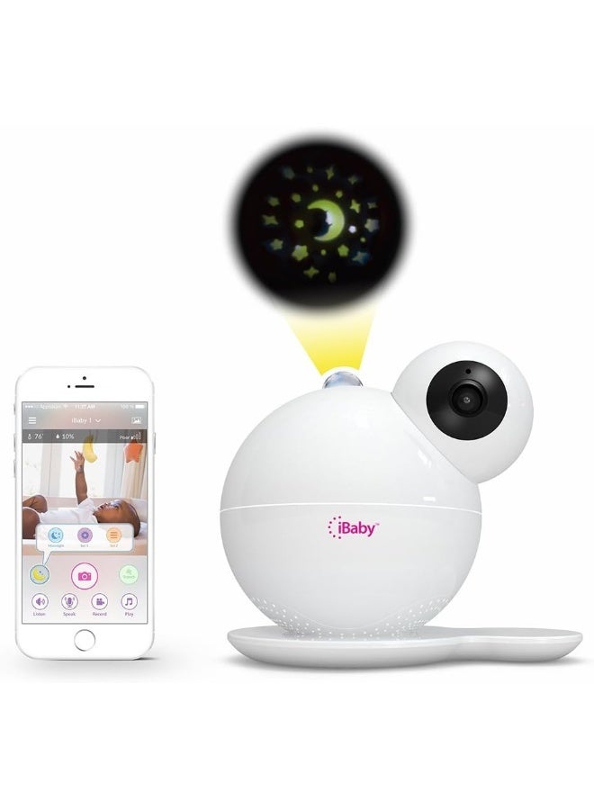 iBaby Smart WiFi Baby Monitor, 1080P Full HD Camera, Temperature and Humidity Sensors, Motion and Cry Alerts, Moonlight Projector, Remote Pan and Tilt with Smartphone App for Android and iOS - Image 2