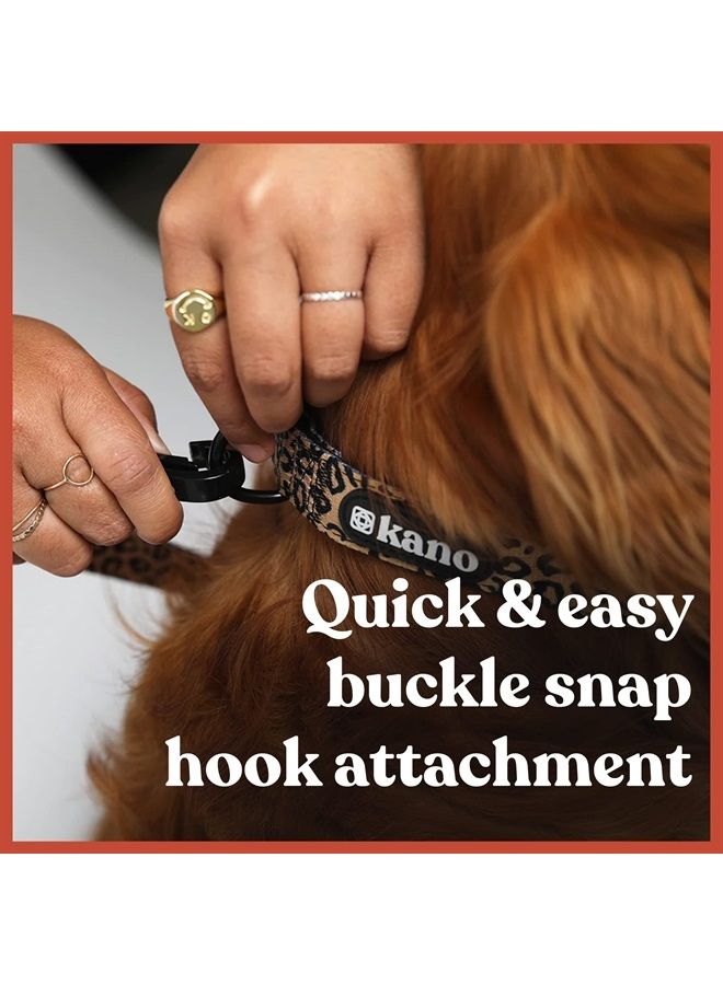 Kano KANO Dog Collar I Fully Adjustable and Made with Durable Polyester, Metal D-Ring and a Quality Buckle I Training, Walking, and Jogging Tool for Small, Medium, and Large Breeds I Fierce  - Image 5