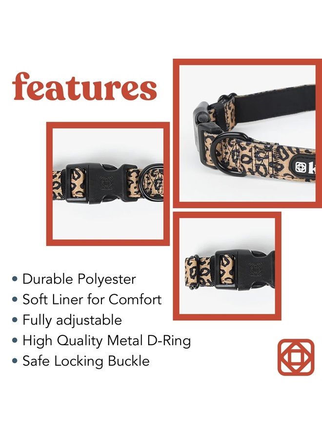 Kano KANO Dog Collar I Fully Adjustable and Made with Durable Polyester, Metal D-Ring and a Quality Buckle I Training, Walking, and Jogging Tool for Small, Medium, and Large Breeds I Fierce  - Image 2
