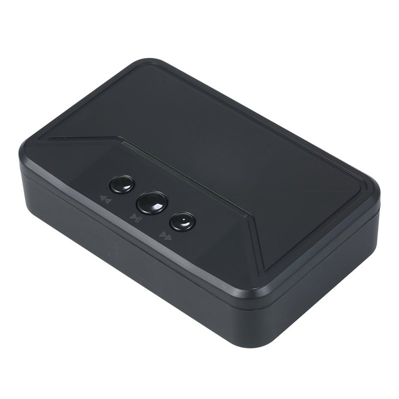 مستقبل صوت بلوتوث 5.0 محول ص سطح المكتب بمخرج SPDIF/RCA/AUX لسماعة سلكية ومكبر صوت واستريو سيارة، أسود - Image 1