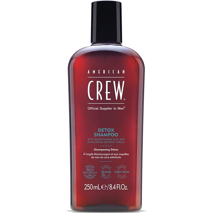AMERICAN CREW Detox Shampoo 250ml White 738678001158 - Image 1