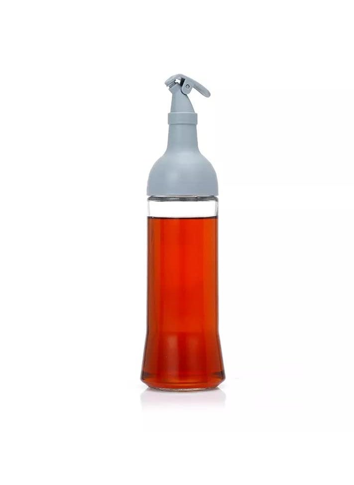 DD RETAILS - DD Retails Glass Oil Dispenser Bottle || Oil Control Pot for Kitchen || Cooking Oil Dispenser -500 Ml (Multicolor) (Pack of 1) - Image 1