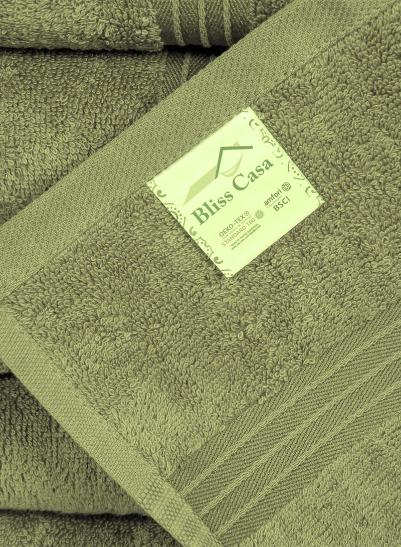 Bliss Casa Bliss Casa - Large Hand Towels (6 Pack, 50 x 100 cm) - 100% Combed Cotton - Premium Quality, Ultra Soft and Highly Absorbent, Hotel & Spa Quality Hand Towels