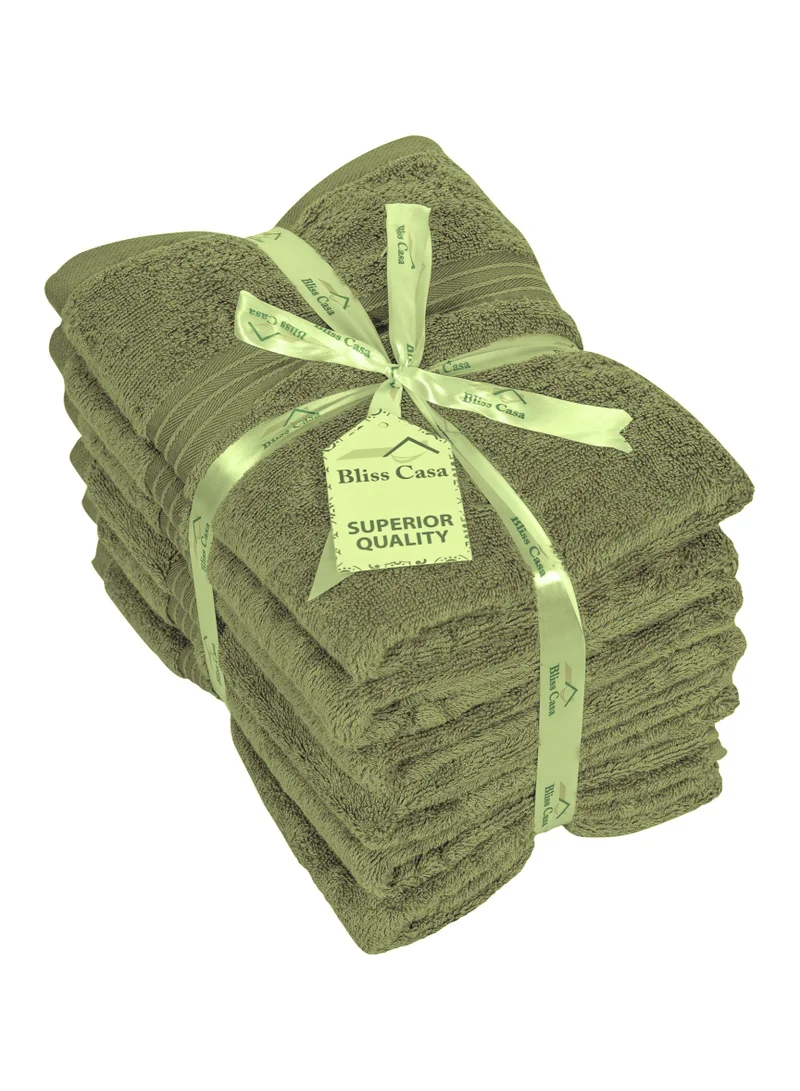 Bliss Casa Bliss Casa - Large Hand Towels (6 Pack, 50 x 100 cm) - 100% Combed Cotton - Premium Quality, Ultra Soft and Highly Absorbent, Hotel & Spa Quality Hand Towels