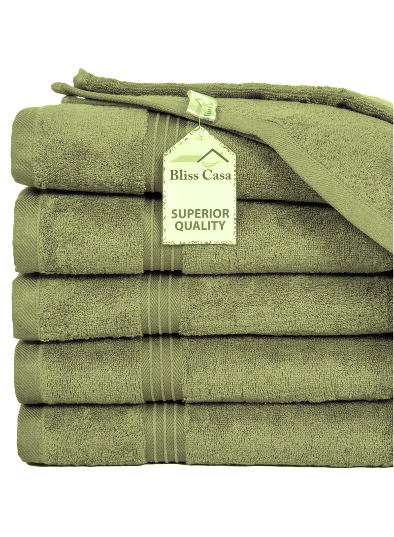 Bliss Casa Bliss Casa - Large Hand Towels (6 Pack, 50 x 100 cm) - 100% Combed Cotton - Premium Quality, Ultra Soft and Highly Absorbent, Hotel & Spa Quality Hand Towels