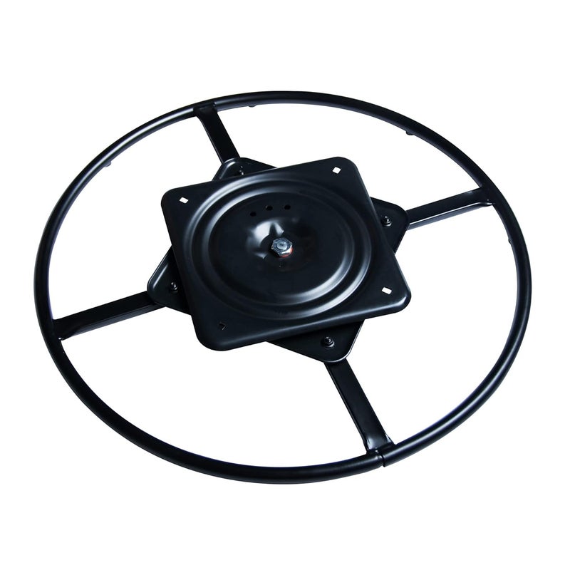 Yoogu 24inch Furniture Ring Base w Swivel Base Replacement 360 Degrees Rotate with 10 Inch Plate for Recliner Sofa Chairs - Image 3