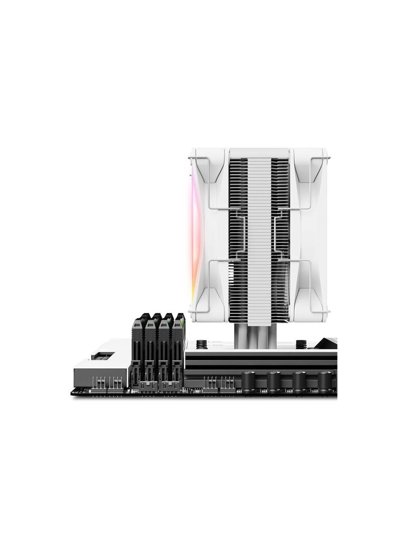 NZXT - NZXT T120 120mm RGB White Air Cooler - Image 1