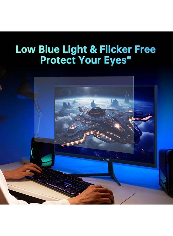 24 inch Monitor, Fast IPS 1080p 144Hz 165Hz 1ms, 125.25% sRGB, HDR, Borderless Gaming Monitor PC Monitor, FreeSync Premium & G-Sync, HDMI 2.0x2, DP1.4x2, Vesa Support, Eye Care for Gamers