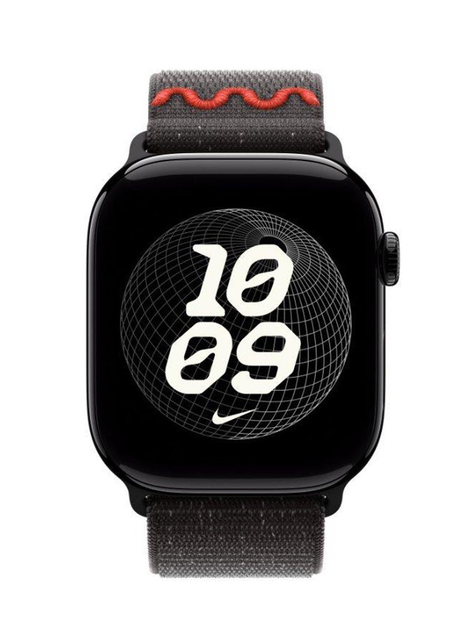 Apple 46mm Midnight Black Nike Sport Loop Black - Image 3
