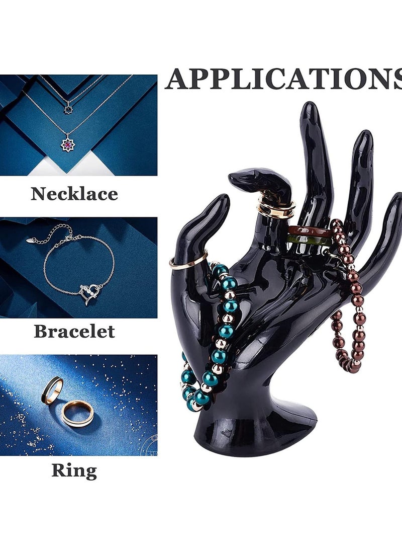 GGOOT Hand Bracelet Stand Support, Display Hand Bracelet Holder Black Resin for Retail - Image 5