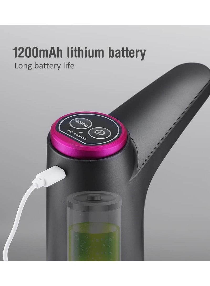 Smart electric pump,Rechargable,Electric Gallon Bottled Drinking Water Pump Dispenser Switch, Automatic Electric Water Drinking Portable Button Pump For Kitchen Home Office And Outdoor Camping - Image 3