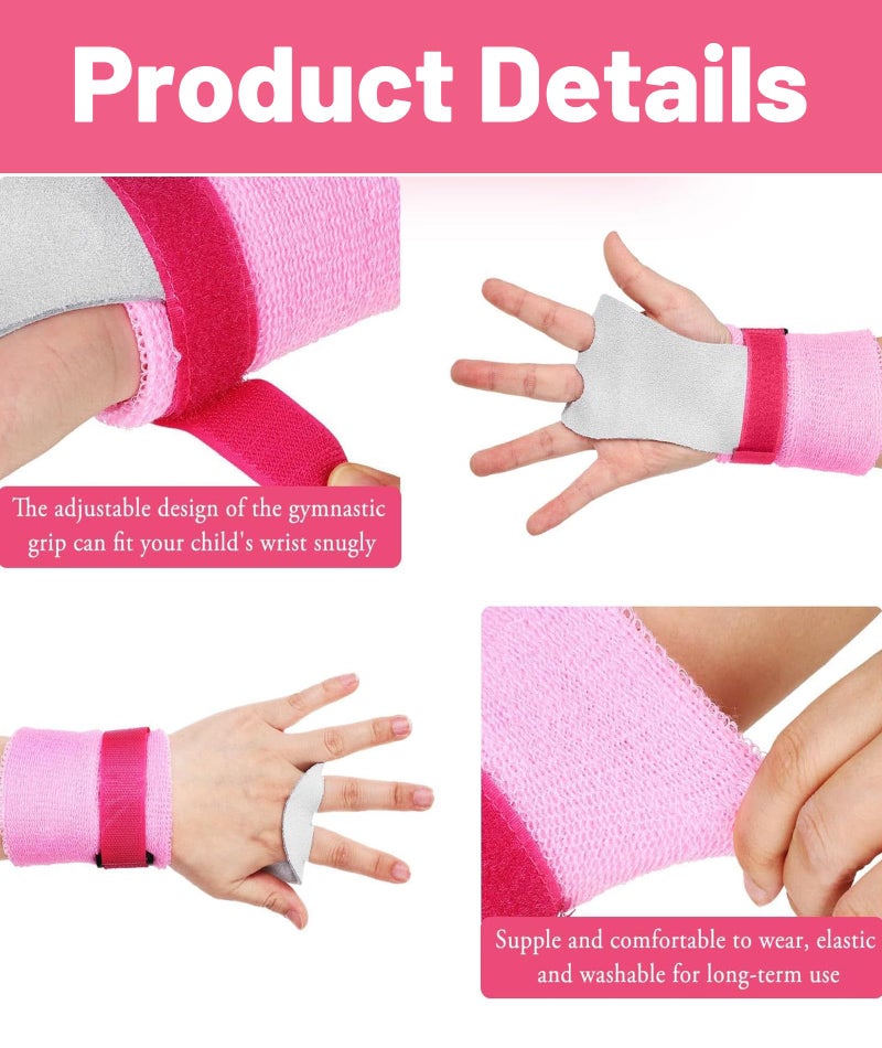 SonaBhu Kids Gym Gloves, 1 Pair Hand Grip for Gym, Workout Equipment for Kids, Gymnastics Equipment for Children, Durable and Comfortable - Image 3