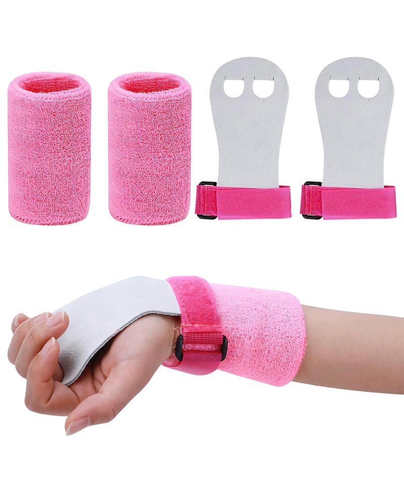 SonaBhu Kids Gym Gloves, 1 Pair Hand Grip for Gym, Workout Equipment for Kids, Gymnastics Equipment for Children, Durable and Comfortable - Image 1