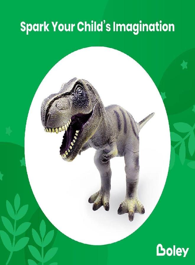 BOLEY Boley Jumbo Monster 22" Soft Jurassic T-Rex Toy - Big Educational Dinosaur Action Figure, Designed for Rough Play - Dinosaur Party Toy, and Toddler Dinosaur Gift - Image 5